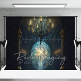 Lofaris Vintage Magic Chandelier Architecture Photo Backdrop